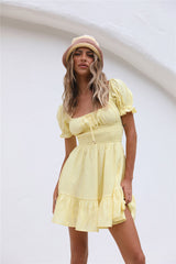 The Golden Hours Dress Yellow