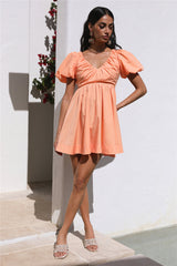 Stolen Heart Dress Orange