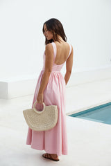 Dawn’s Embrace Maxi Dress Pink