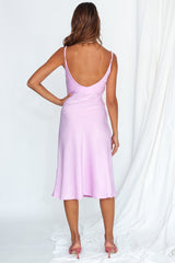 Vendetta Midi Dress Lilac
