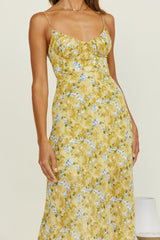 Moment With You Maxi Dress Yellow