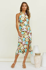 Lucky Stars Maxi Dress Brown