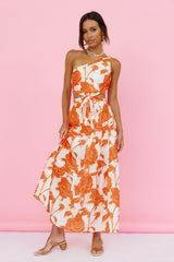 Sundazed Maxi Dress Orange