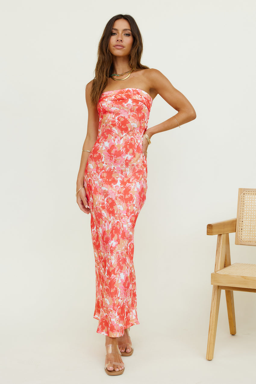 Ananda Maxi Dress Orange
