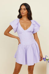 Sagittarius Horizons Dress Lilac