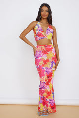 RUNAWAY THE LABEL Romance Top Pink