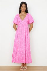 Daydreamer Maxi Dress in Pink