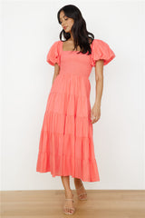 Adela Maxi Dress Orange