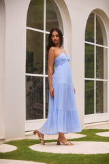 Swift You Away Maxi Dress Blue