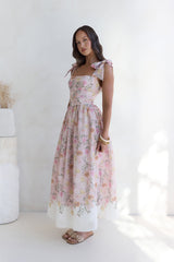 Sunflower Swing Maxi Dress Pink