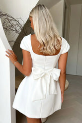Arlette Mini Dress - White