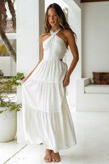 Vanes Maxi Dress White
