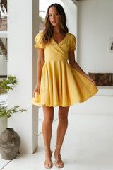 Waiting For The Sun Dress Yellow
