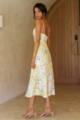 Whispered Confessions Maxi Dress Yellow