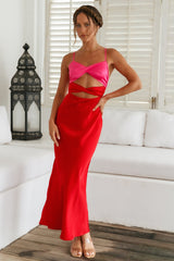Kialy Maxi Dress Red