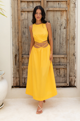 Lifetime Maxi Dress Yellow