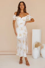 Hear This Song Maxi Dress Floral
