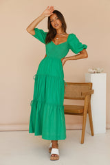 Next Level Maxi Dress Green