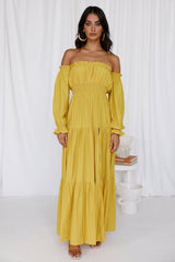 SEVEN WONDERS Loreli Maxi Dress Yellow