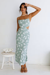 Way To You Maxi Dress Green