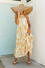 LÉ SALTY Jerry Halter Maxi Dress