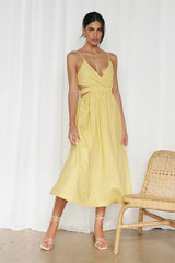 Bon Voyage Maxi Dress Yellow