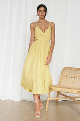 Bon Voyage Maxi Dress Yellow