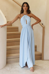 Avenda Maxi Dress Steel Blue
