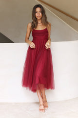 You Gotta Know Maxi Dress Wine