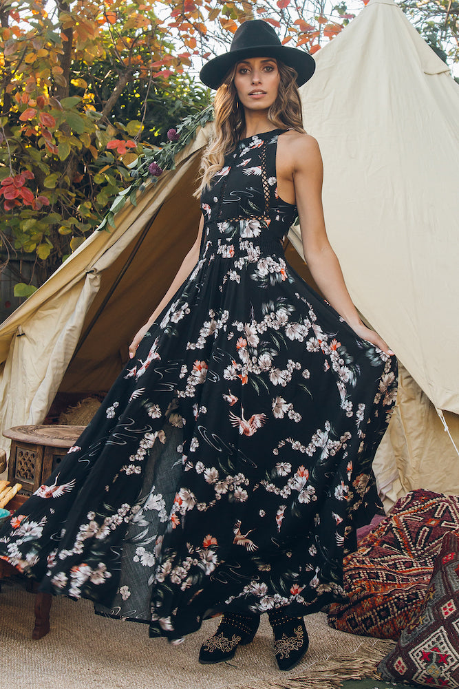Sky's The Limit Maxi Dress Black