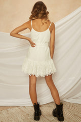 Connect Dress White