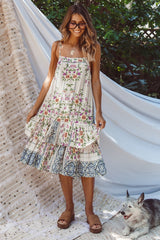 Bluebelle Midi Dress Beige
