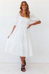 Everything Goes Dress White