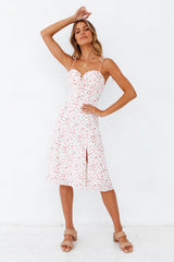 Voices Of Spring Midi Dress