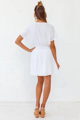 Candlelit Dreams Dress White