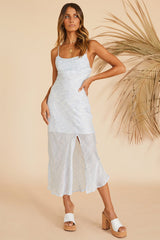 Ad Astra Maxi Dress Blue