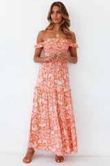 Terrace Sunset Maxi Dress
