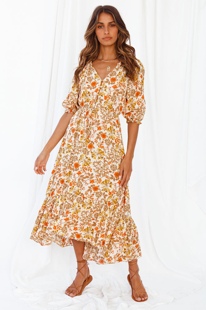 Drive The Great Ocean Road Maxi Dress