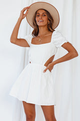 HELLO MOLLY Movie Audition Dress White