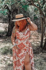 Boca Chica Maxi Dress Red