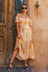Latte Art Maxi Dress