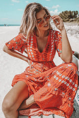Satellite Of Love Maxi Dress