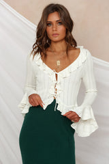 Cherry Pie Top White