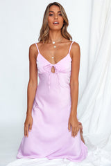 Vendetta Midi Dress Lilac
