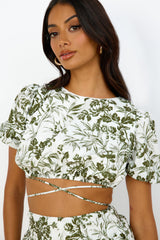 Olive Branch Dress Green