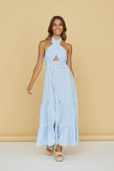 One Dream Maxi Dress Light Blue