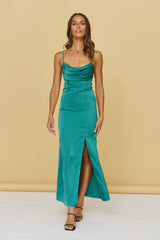 You Got Me Maxi Dress Green