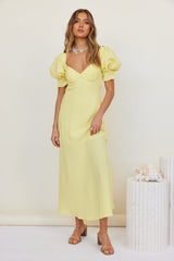 Calyx Maxi Dress Yellow