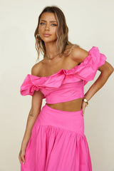 SEVEN WONDERS Savannah Top Fuchsia