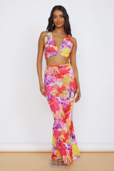 RUNAWAY THE LABEL Romance Top Pink